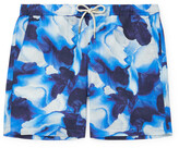 Thumbnail for your product : NN07 Gregor Printed Lyocell-Blend Drawstring Shorts
