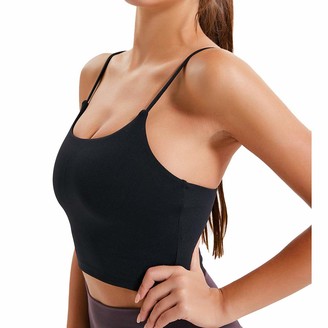 built in bra crop top