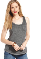 Thumbnail for your product : Style&Co. Easy-Fit Burnout Tank