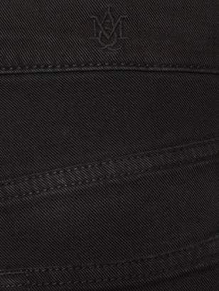 Alexander McQueen Black Distressed Jeans