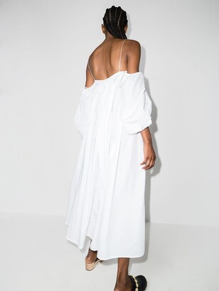 Cecilie Bahnsen Holly off-shoulder gown