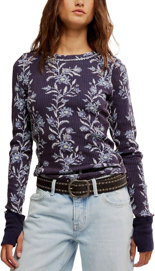 Free People Pretty Little Thermal Top - Women's
