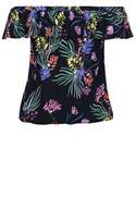 Thumbnail for your product : City Chic Citychic Exotic Floral Off Shoulder Top