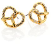 Thumbnail for your product : Marc by Marc Jacobs Salty Pretzel Stud Earrings