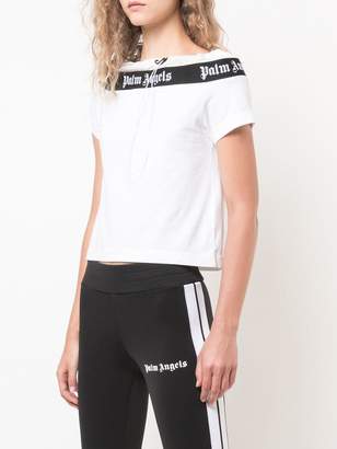 Palm Angels toggle fastened T-shirt