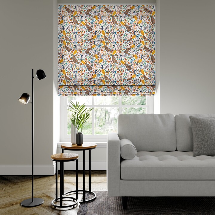 Dunelm Peacock Made to Measure Roman Blind Peacock Ochre ShopStyle