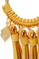 Thumbnail for your product : See by Chloe Tasseled Suede Keychain