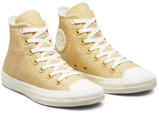 Converse Chuck Taylor All Star Hi Hybrid Texture jacquard sneakers in  saturn gold - ShopStyle