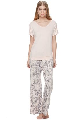 Apt. 9 Women's Pajamas: Lace Top & Pants PJ Set