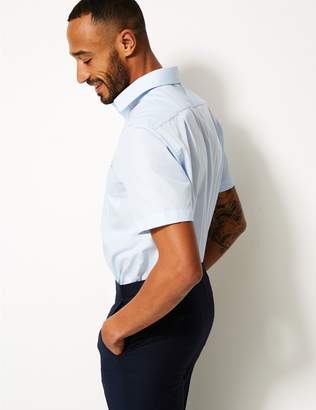 Marks and Spencer 3 Pack Short Sleeve Regular Fit Shirts