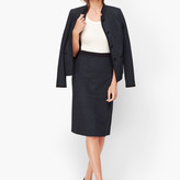 Thumbnail for your product : Talbots Luxe Knit Plaid A-Line Skirt