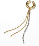 Thumbnail for your product : DEMARSON Gaby Crystal Chain Cuff Earrings