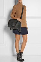 Thumbnail for your product : Coach Dakotah embellished textured-leather shoulder bag