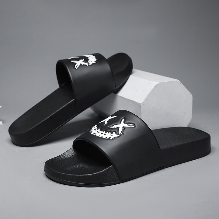 GENKCOAT Summer Men & apos;s Indoor Home Non-slip Casual Slippers Male Soft Comfortable Bath Slippers Outdoor EVA Sandalias Beach Garden Sandals