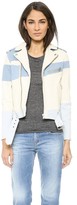 Thumbnail for your product : Iro . Jeans IRO.JEANS Willi Patchwork Moto Jacket