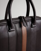 Thumbnail for your product : Ted Baker Striped PU Document Bag
