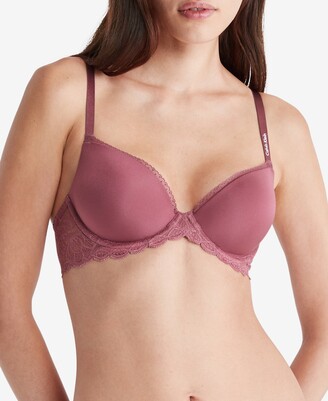 Calvin Klein Women's Constant Push Up Plunge Bra, Bare, 32A : :  Clothing, Shoes & Accessories