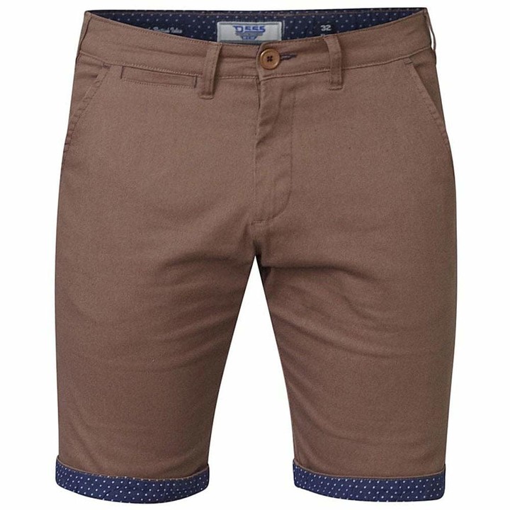 mens chino shorts D555 duke big king size knee length casual cotton summer new