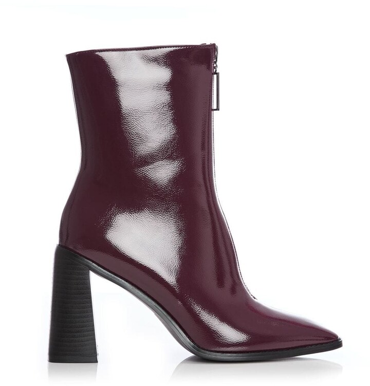 berry patent boots