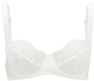 Sheer Lace Balconette Bra | Shop the world’s largest collection of ...