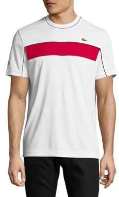 Lacoste Contrast Stripe T-Shirt