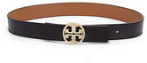 Thumbnail for your product : Tory Burch Classic Leather Logo Belt