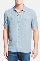 Thumbnail for your product : Tommy Bahama 'The Geo Grande' Original Fit Silk Campshirt