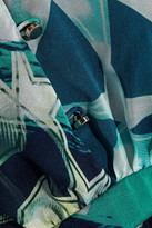 Thumbnail for your product : Matthew Williamson Printed Silk-Chiffon Dress