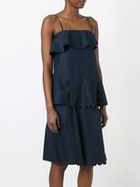Thumbnail for your product : See by Chloe See By Chloé scalloped tiered dress