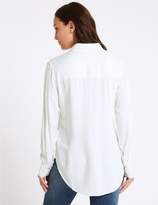 Thumbnail for your product : Marks and Spencer Contrasting Stitch Long Sleeve Shirt