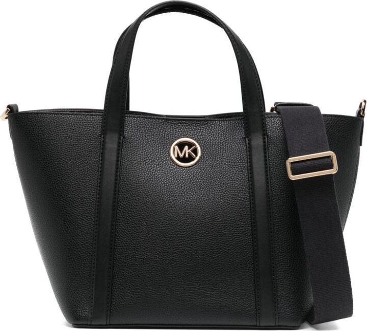 MICHAEL Michael Kors Hadleigh Large Pebbled Leather Tote Bag in