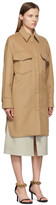 Thumbnail for your product : Stella McCartney Tan Wool Kerry Coat