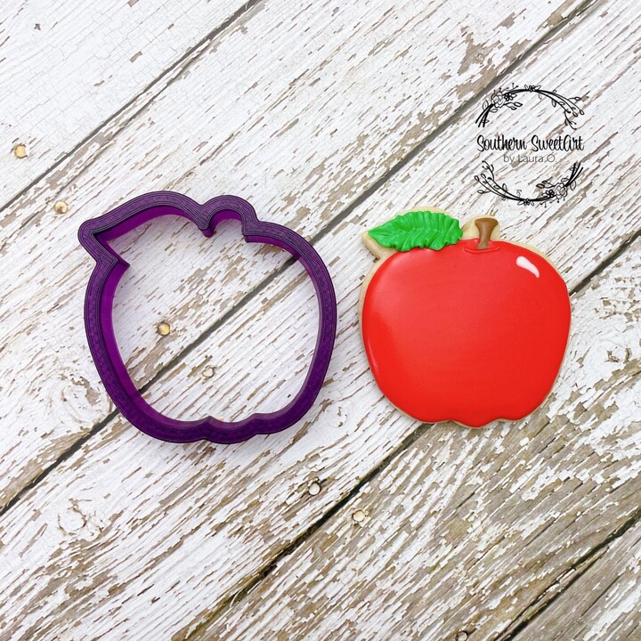 Apple Cookie Cutter Or Fondant & Clay