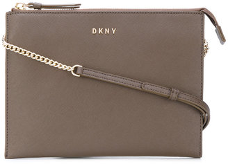 DKNY Flat top zip crossbody bag