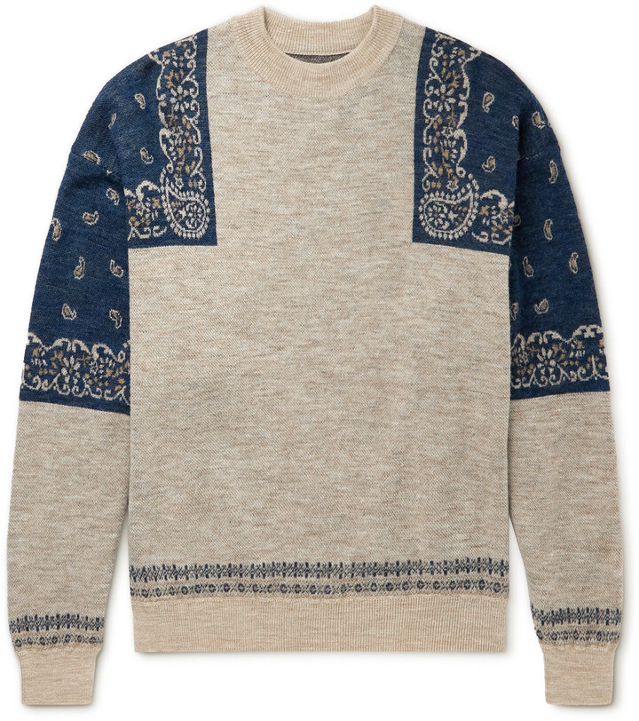 Mens Jacquard Sweaters | Shop the world's largest collection of fashion |  ShopStyle