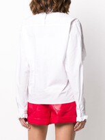 Thumbnail for your product : Philosophy di Lorenzo Serafini Cotton Embroidered Long Sleeve Shirt