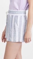 Thumbnail for your product : Splendid Baja Stripe Shorts