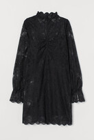Thumbnail for your product : H&M Lace stand-up collar dress