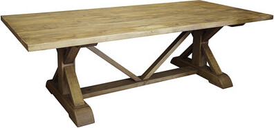 CFC Reclaimed Lumber X-Dining Table