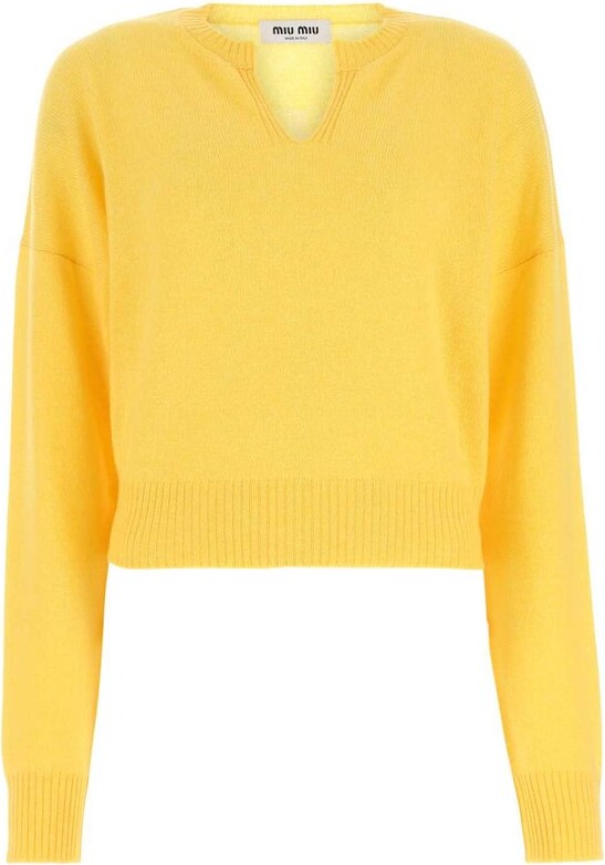 Miu Miu Women's Yellow Clothes | ShopStyle