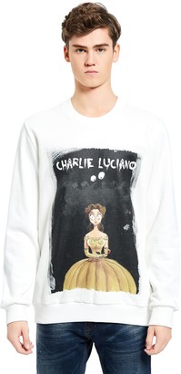 Charlie Luciano Beast Unisex Print Sweatshirt