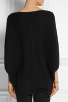Thumbnail for your product : Tibi Duffy Ribbed cashmere poncho