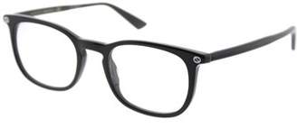 Gucci Gg0122o 001 Black Square Eyeglasses