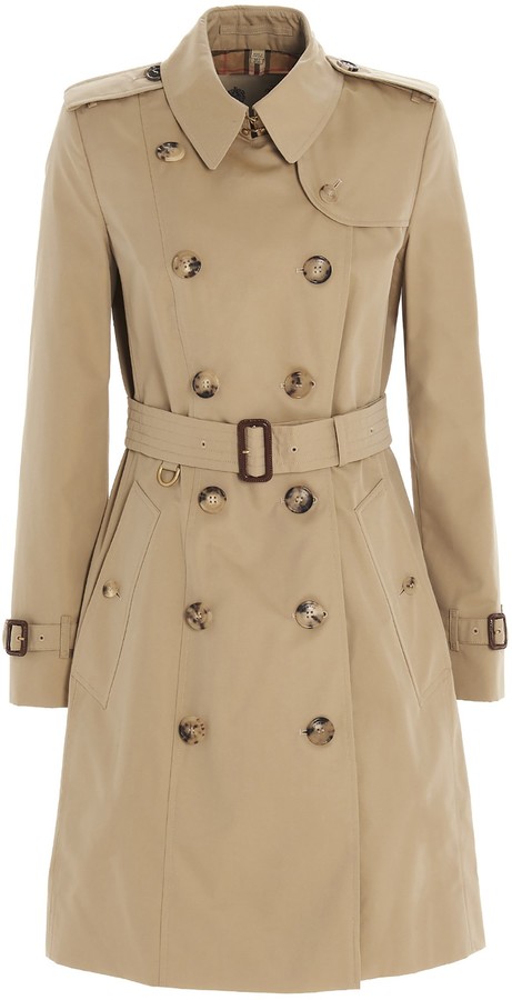 Burberry Chelsea Heritage Mid-Length Trench Coat - ShopStyle