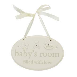Bambino Resin Babys Room hanging plaque