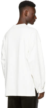 Name White Long Sleeve Pocket T-Shirt