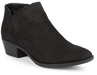 brintly leather ankle bootie
