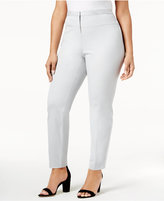 Thumbnail for your product : Alfani Plus Size Seamed-Waist Skinny Pants, Created for Macy's