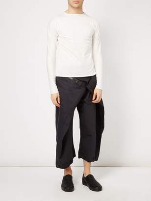Anrealage oversized cropped trousers