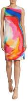 Thumbnail for your product : Ralph Lauren Collection Claudette Splash-Print Dress